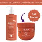 Kit ARVENSIS Creme Ativador Ondulados e Cachos 300ml + Geleia Ativadora Fixação Suave 300g