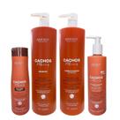 Kit Arvensis Professional Cachos Naturais - Shampoo 1L + Condicionador 1L + Co-Wash 300ml + Ativador De Cachos 300ml