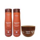 Kit Arvensis Professional Cachos Naturais - Shampoo 300ml + Condicionador 300ml + Máscara Crespos 250g Kit Arvensis Professional Cachos Naturais - Shampoo 300ml + Condicionador 300ml + Máscara Crespos 250g