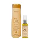 Kit Arvensis Tec Oil - Shampoo 300ml + Óleo Reparador 60ml