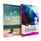 Kit As Cinco Linguagens do Amor Gary Chapmam + Minhas Anotações Bíblicas Leão Color