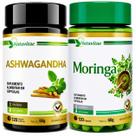 Kit Ashwagandha e moringa 120 cápsulas cada 500mg Natuvitae