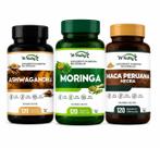 Kit Ashwagandha moringa ma ca negra 120 Cápsulas cada 500mg Original Wnutry Kit Ashwagandha moringa ma ca negra 120 Cápsulas cada 500mg Original Wnutry