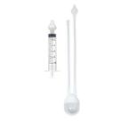Kit Aspirador Nasal Bebê Seringa com Ponteira de Silicone Livre BPA Alivia a Congestão Buba