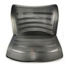 Kit Assento/Encosto em Plastico Preto Masticmol Iso Polipropileno Iso