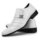 kit atacado 10 pares Sapato social branco masculino