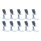 Kit Atacado 50 Suporte Tripé Mesa Celular Retratil Portátil Movel Tablet iPad Iphone Android Smartphone Cor:Branco