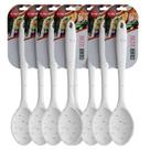 Kit Atacado Com 10 Colheres Grandes De Silicone E Nylon Clink