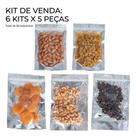 Kit Atacado Com 6 Kits de 5 saquinhos Para Armazenar Com Dolce Home - 30 saquinhos