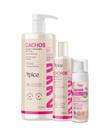 Kit Ativador 1L, Gelatina e Mousse Cachos Nova Fragrância - Ápice Kit Ativador 1L, Gelatina e Mousse Cachos Nova Fragrância - Ápice