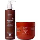 Kit Ativador + Gelatina Arvensis Cachos Naturais Cabelos Crespos Modeladora Definição 300g