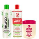 Kit Ativo Selagem Progressiva Tutti Frutti 1000ml + Máscara Pós Alisamento 500g