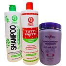 Kit Ativo Selagem Progressiva Tutti Frutti 2x1l + Condicionador Hidratante Mairibel 1kg