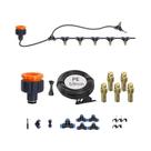 Kit Atomizador De Bico Ajustável Em Latão 30-5M Para Jardim Externo, Sistema De Irrigação Com