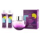 Kit Attractive Água de Cheiro Pool Party Lançamento ( 1 colônia 100 ml+hidratante corporal 100 ml+sabonete liquido 100 m