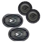 Kit Auto Falantes 6 e 6x9 Polegadas 69 leson diamond 300wrms