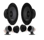 Kit auto falantes audiophonickc 6.3 kit 2 vias 6.5 club 80w