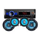 Kit Auto Rádio + 2 Alto Falantes 6" + 2 Alto Falantes 5" 50W Roadstar - RS2665BR MI