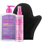 Kit autobronzeador b.tan Clear Gel & Face Spray Dark Level