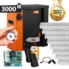 Kit Automatizador Dz Brutalle Industrial Jetflex 3000kg 8m Cremalheira Ppa