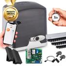 Kit Automatizador Dz Rio Jetflex WiFi 500Kg 3m Cremalheira 2 Controles Ppa