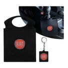 Kit Automotivo Porta Lixo Lixeirinha Lixinho + chaveiro - Mobi, Argo, Cronos - PVC