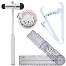 Kit Avaliação Fisica Goniometro Martelo Buck Trena Imc Kit Avaliação Fisica Goniometro Martelo Buck Trena Imc