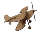 kit Avião Biplano 23cm Mdf Corte Laser Personalizado, presente, lembrança