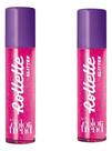 Kit Avon gloss rollette com brilho com 2 unid morango vibes