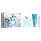 Kit Azzaro Chrome Edt Perfume Masculino 100ml e Miniatura 10ml e Loção 75ml