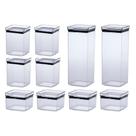 Kit B 10 Potes Quadrado Lumini 1943 Paramount Kit B 10 Potes Quadrado Lumini 1943 Paramount