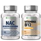 Kit B12 Metilcobalamina forma Ativa Nac 600mg 120Cáps Ecomev