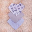 Kit Babador 3 pcs para Bebe Impermeável