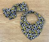 Kit Babador Bandana Impermeável + Turbante
