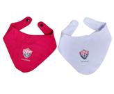 Kit Babador Bandana Vitória 2 Pçs Torcida Baby