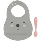 Kit Babador e Colher Infantil Le Petit 02 Peças Tramontina
