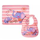 Kit Babador e Jogo Americano e Jogo Americano Fofo Infantil -
