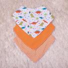 Kit Babador Impermeável para Bebê 3 pcs