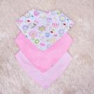 Kit Babador Impermeável para Bebê 3 peças