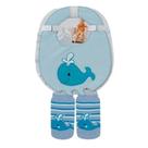 Kit Babador + meia para bebê mesma estampa 4 a 8 meses - Winston