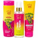 Kit Babalu Perfume Body Splash Sabonete Intimo e Sabonete Facial