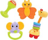 Kit Baby Fun Buba com Chocalhos e Mordedores