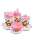Kit Baby Higiene Safari Juntos c/bandeja nuvem COLORIDA