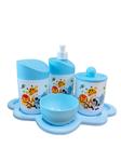 Kit Baby Higiene Safari Juntos c/bandeja nuvem COLORIDA
