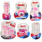 Kit baby mamadeira + chuquinha chupeta e outros rosa