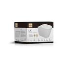 Kit Bacia Caixa Acoplada Aspen Branco 3/6 Lts+compl Instalacao+assento Plastico - Deca