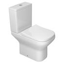 Kit Bacia com Caixa Acoplada Axis Branco + Assento, Kit de Fixação, Flexível e Anel de Vedação - KP.470.17 - DECA