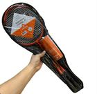 Kit Badminton Vollo VB002 2 Raquetes 3 Petecas e Raqueteira