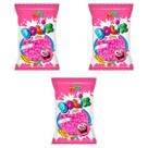 Kit Bala de Goma Azedinha Bolix Sabor Iogurte com 1,5 kg