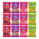 Kit Bala Gelatina Fini Original Combo 12 Pacotes Mix Sortido Kit Bala Gelatina Fini Original Combo 12 Pacotes Mix Sortido